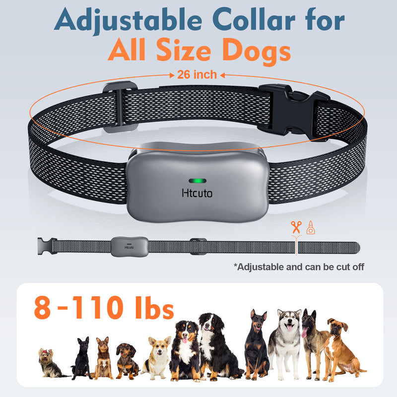 Mimofpet Dog Shock Collar,1800M Range Dog Training Collar  with Remote,185 Days Stand Time,Waterproof and Rechargeable E Collar with Beep, Vibration, Shock, Light and Keypad Lock for Large Medium Small Dogs（X2）